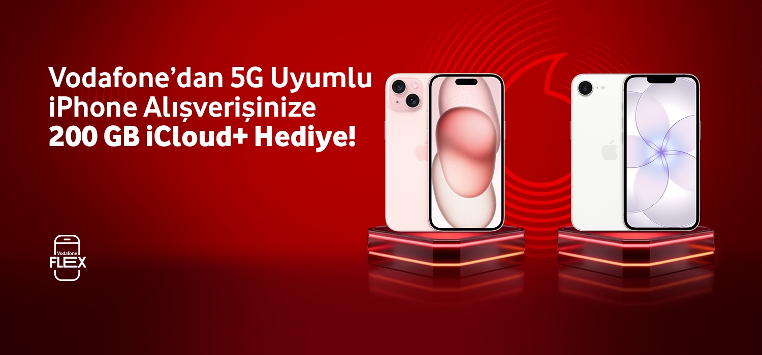 5G uyumlu IPhone alışverişinize 200GB iCloud+ Hediye  - ayınfırsatlarıtab