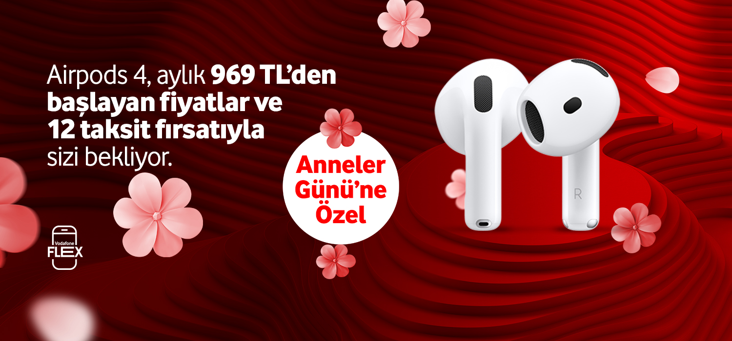 Airpods 4, aylık 986 TL'den başlayan fiyatlar ve 12 taksit fırsatıyla sizi bekliyor - ayınfirsatlari