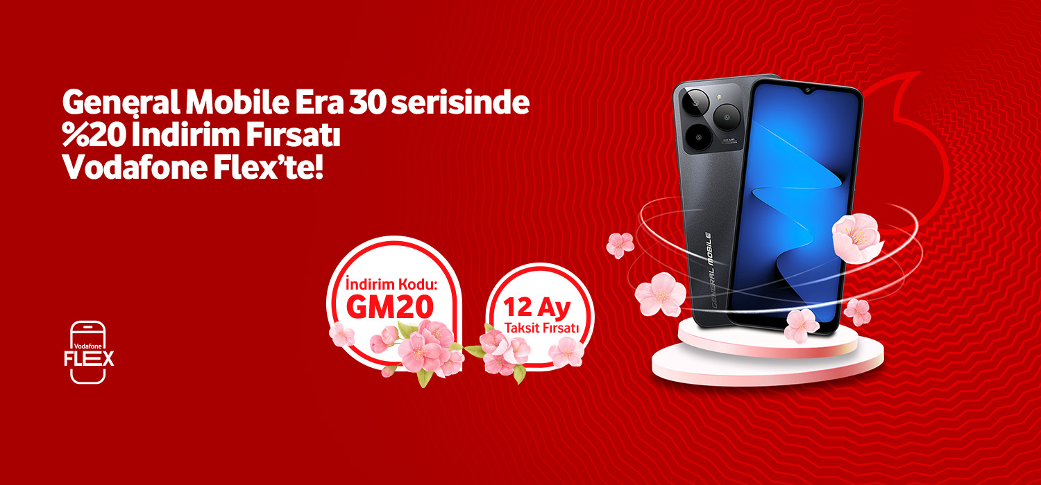General Mobile Era 30 serisinde %20 indirim fırsatı - ayınfırsatlarıtab