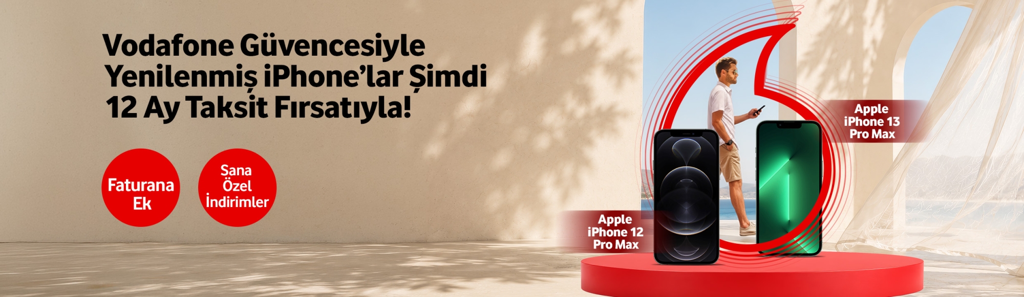 Vodafone güvencesiyle yenilenmiş İPhone'lar - yenilenmiştab