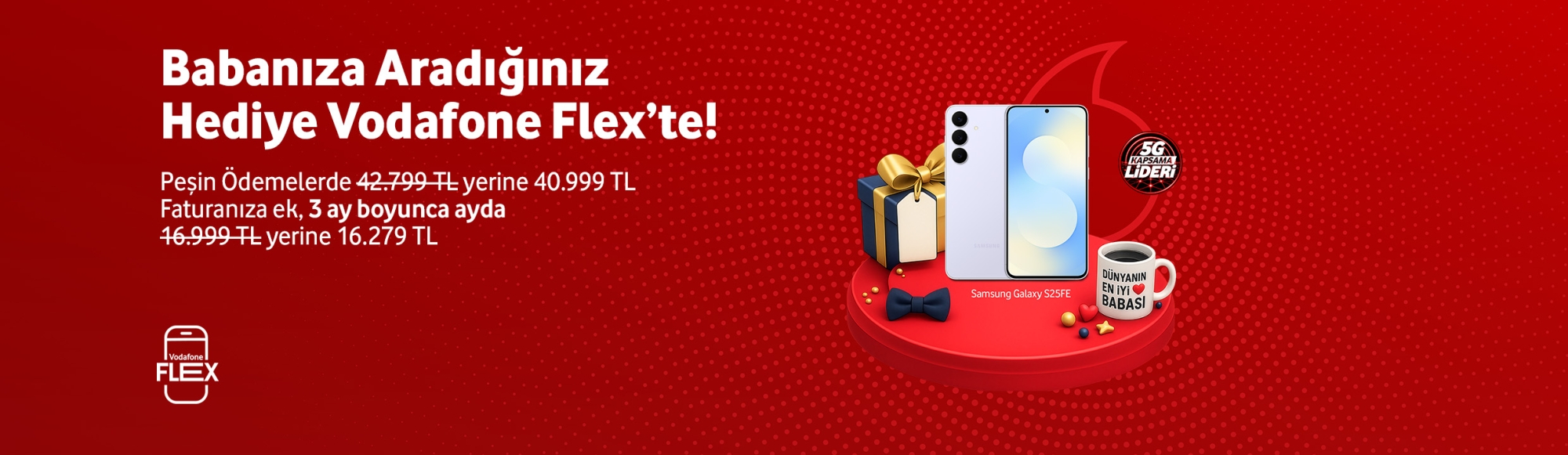 Babalar günü Samsung Galaxy S25 FE - telefonlartab