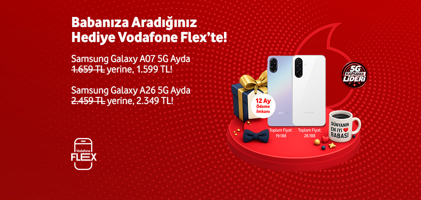 Babalar günü Samsung Galaxy A07 5G, Galaxy A26 5G - telefonlartab
