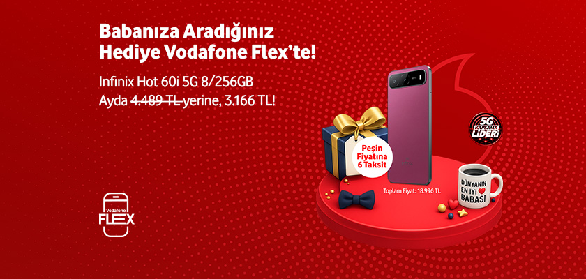 Babalar günü Infinix Hot 60i 5G 8GB - telefonlartab