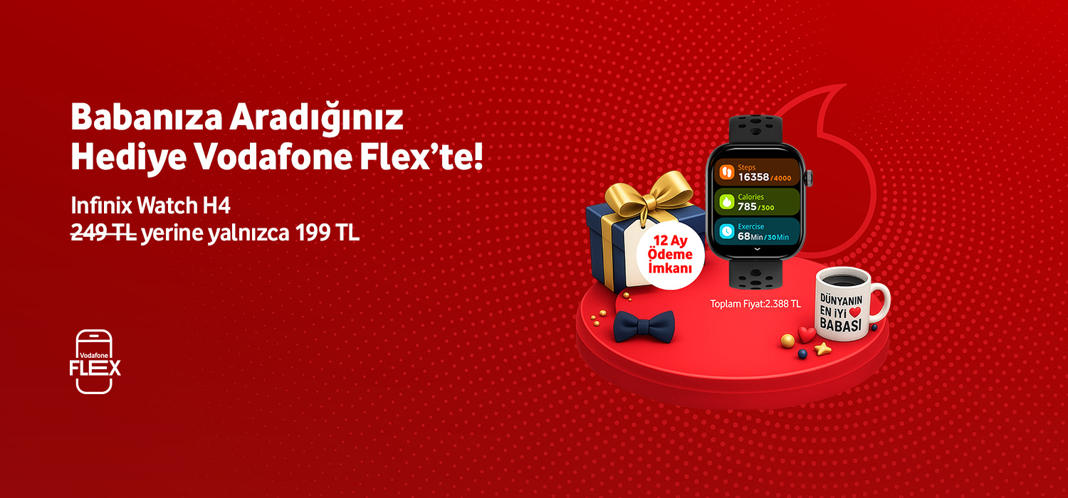 Babalar Günü Infinix Watch H4 - giyilebilirtab