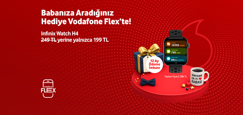 Babalar Günü Infinix Watch H4 - giyilebilirtab