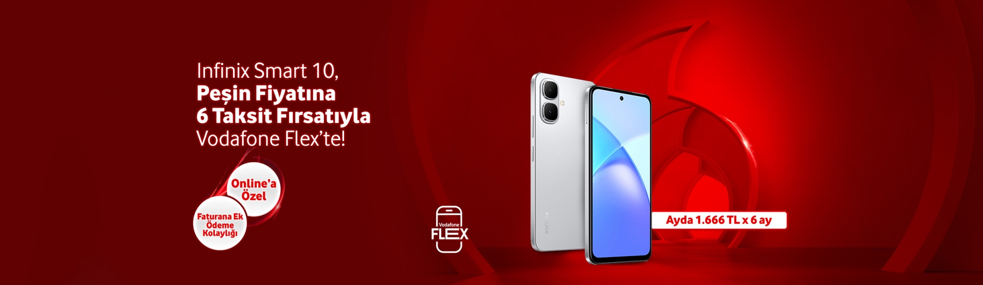 Infinix Smart 10 peşin fiyatına 6 taksit fırsatıyla - telefonlartab