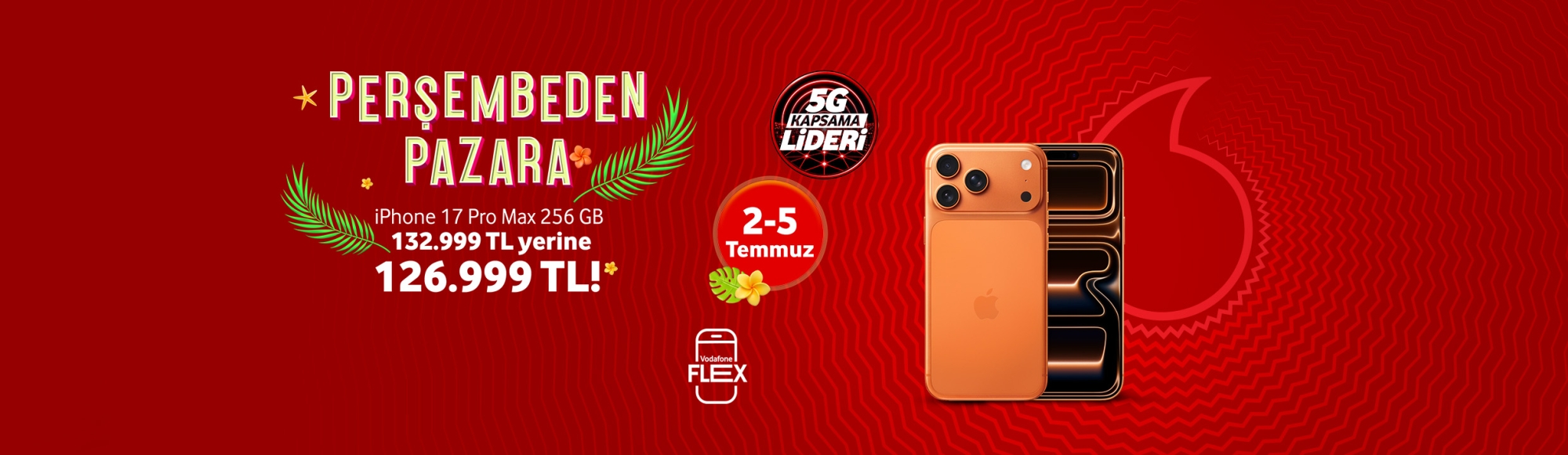 Perşembeden Pazara İPhone 17 Pro Max - telefonlartab