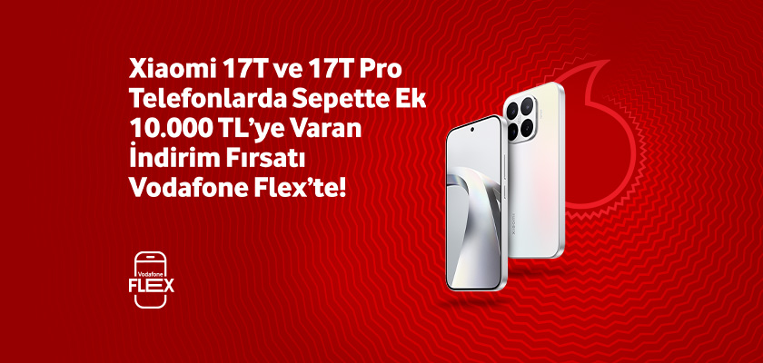 Xiaomi 17T ve 17T Pro telefonlarda sepette ek 10.000 TL'ye varan indirim