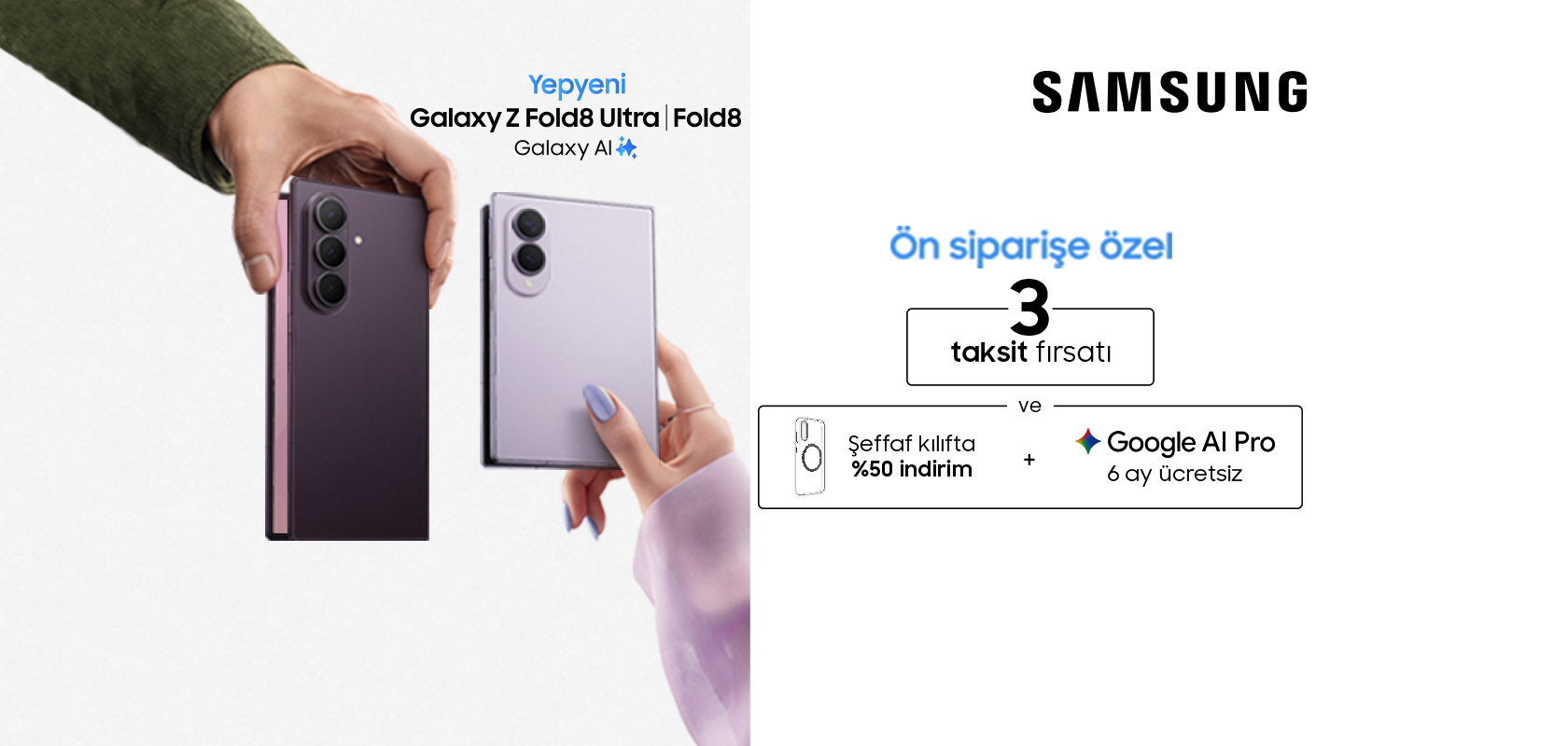 Samsung Galaxy Fold8 ultra ön satış - telefonlartab