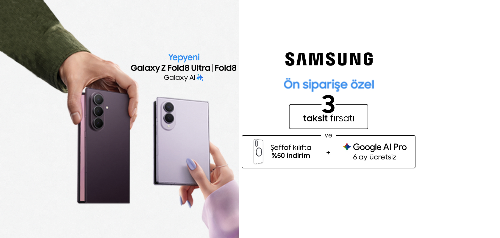 Samsung Galaxy Fold8 ultra ön satış - telefonlartab