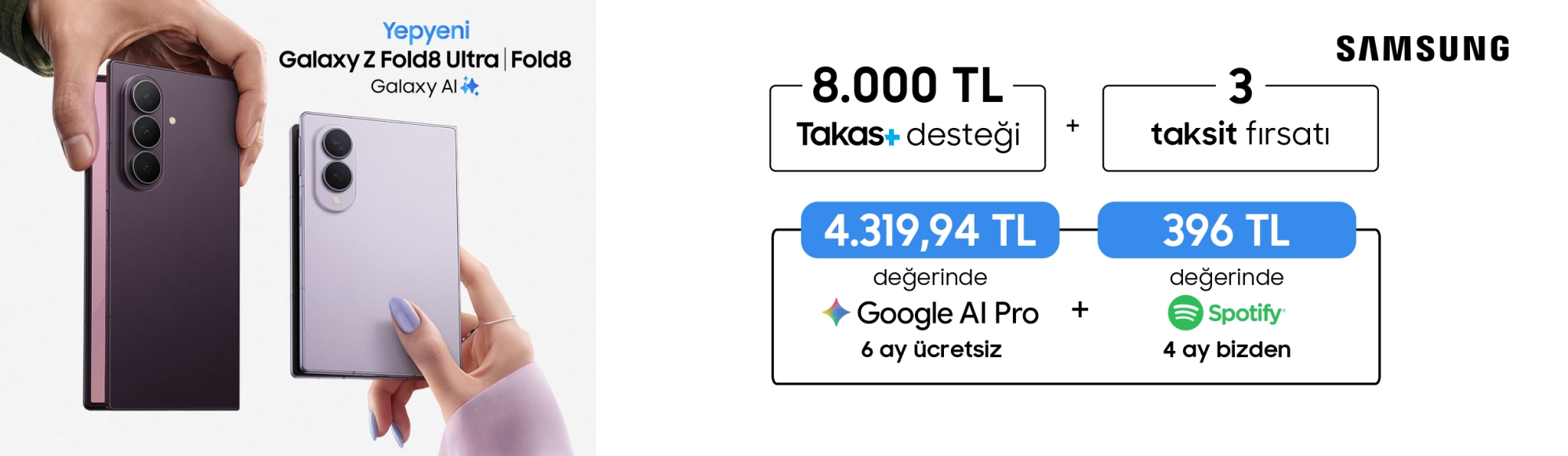 Samsung Galaxy Fold8 ultra ön satış - telefonlartab