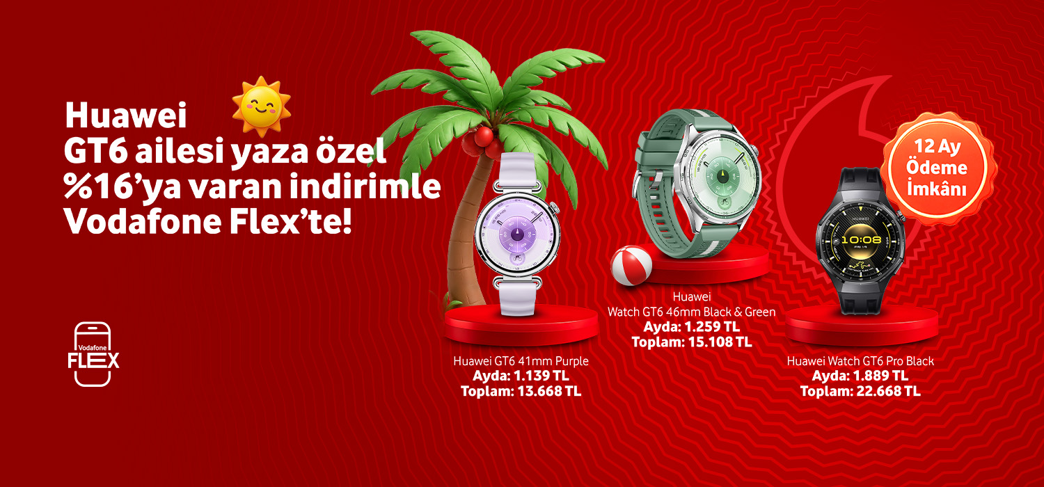 Huawei GT6 ailesi yaza özel %16'ya varan indirim - giyilebilirtab