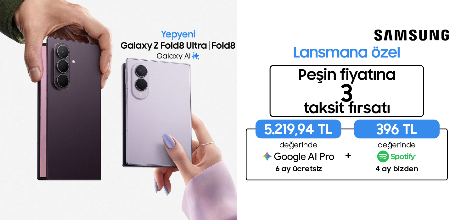 Samsung Galaxy Fold8 ultra ön satış - telefonlartab