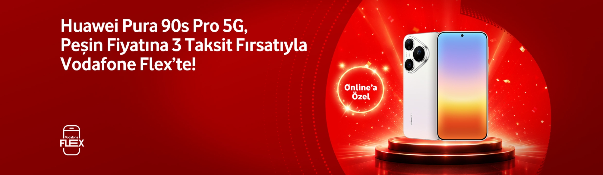 Huawei Pura 90s Pro 5G, Peşin Fiyatına 3 Taksit Fırsatıyla