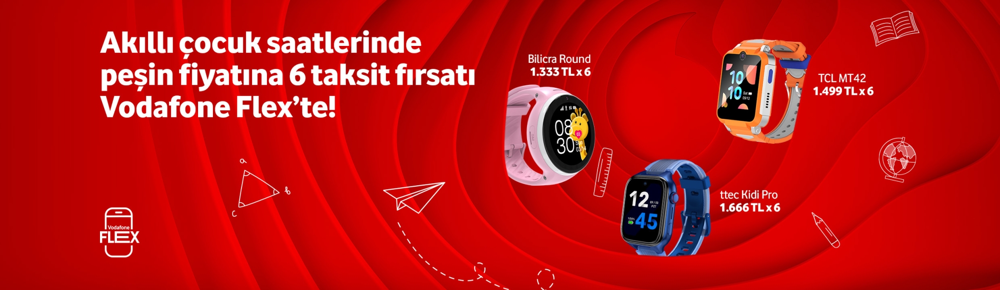 Akıllı çocuk saatlerinde pft 6 taksit fırsatı - ilkteknolojimtab