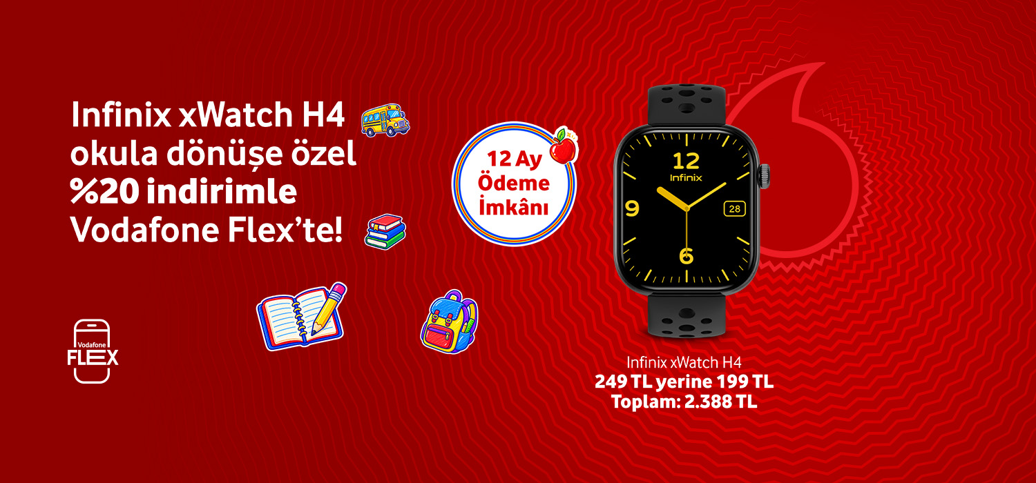 Infinix Watch H4 okula dönüşe özel %20 indirimle - giyilebilirtab