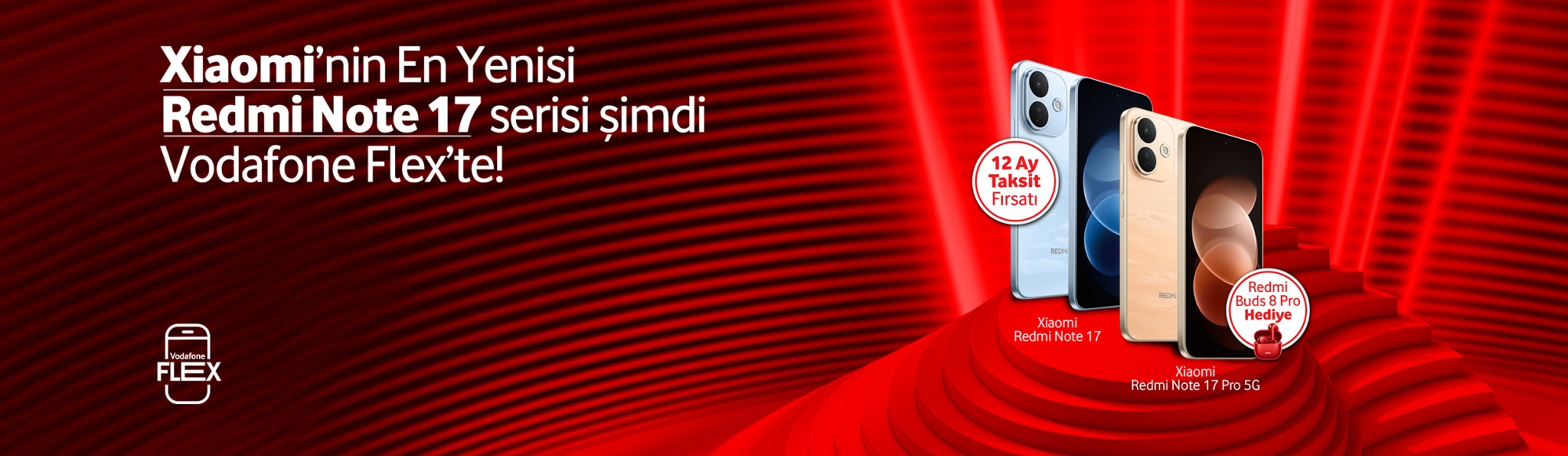 Xiaomi Redmi Note 17 Serisi Redmi Buds 8 Pro Hediye - telefonlartab