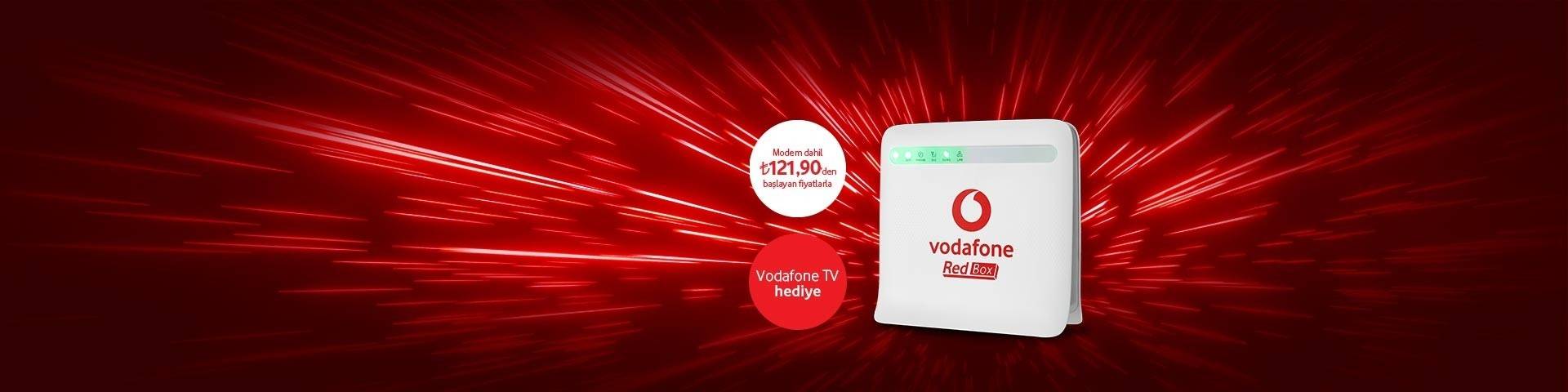 Vodafone Evde Redbox Tarifeleri