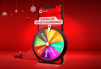 Hediye Çarkı Vodafone Yanımda’da!
