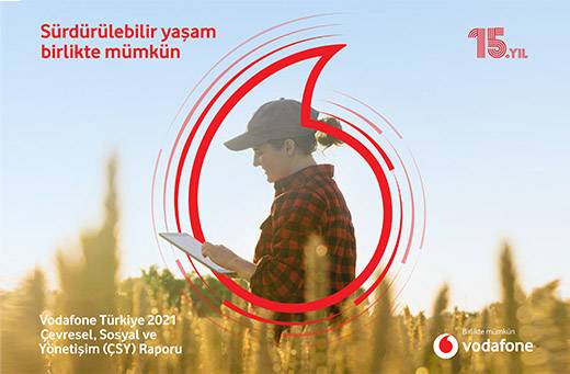 Vodafone Türkiye 2021 Çevre, Sosyal ve Yönetisim Raporu