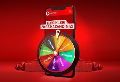 Hediye Çarkı Vodafone Yanımda’da!