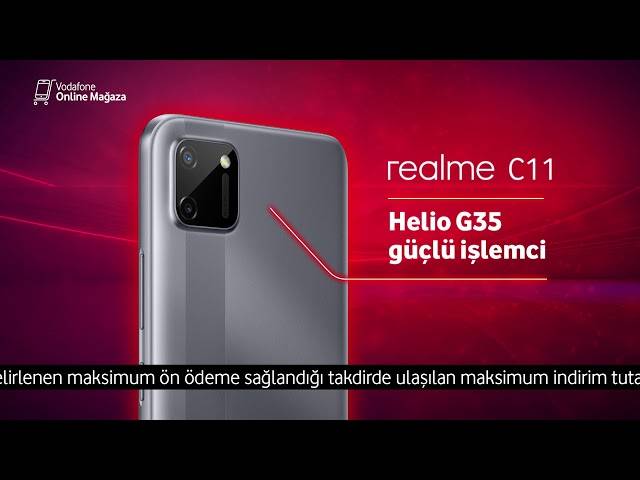 Realme C11'i tak diye almak isteyenlere Vodafone'dan TAAK!