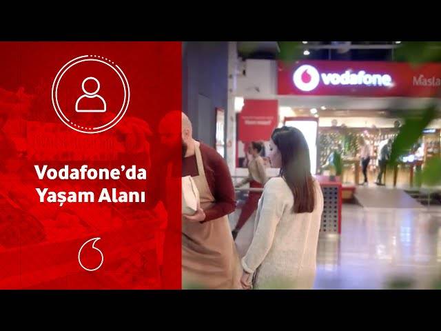 Sadece çalışma alanı değil, yaşam alanı; Vodafone'da.