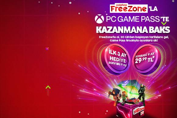 FreeZone İle PC Game Pass İlk 3 Ay Hediye!