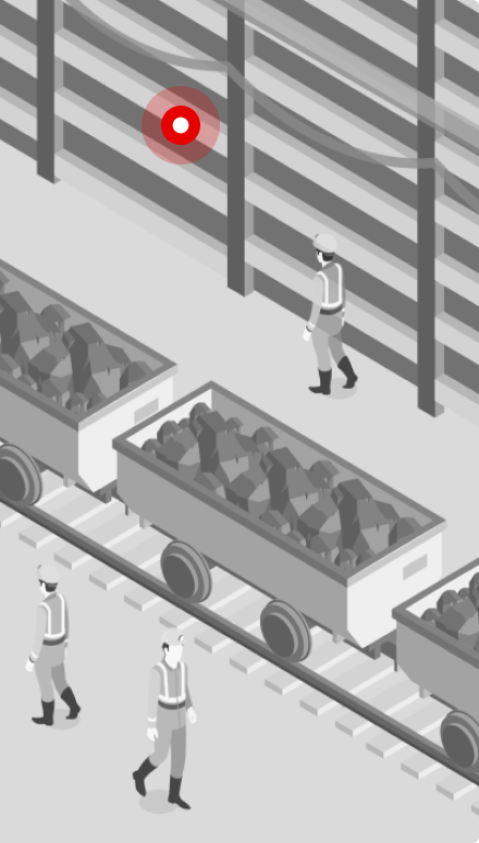 Görsel Maden tesisi verimliliği