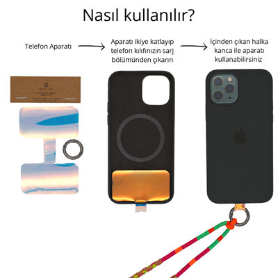 Happy-Nes The Orj. Ayr. Telefon Askısı