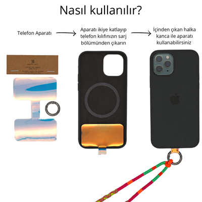 Happy-Nes The Original Telefon Askısı