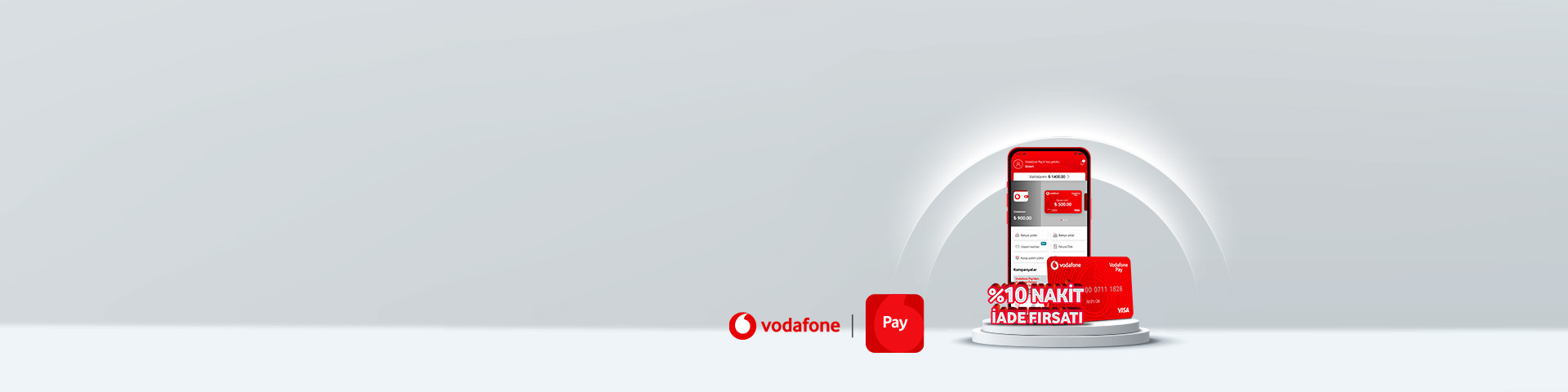 Vodafone Pay’den Kolay Paket alımlarında %10 nakit iade fırsatı!