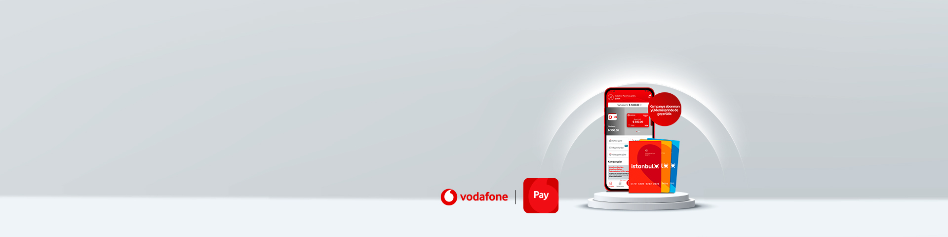 Vodafone Paylilere İstanbulkart yüklemelerinde nakit iade fırsatı!