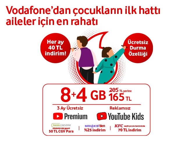 Vodafone İlk Hattım'ın Avantajlı Dünyasını Keşfet!