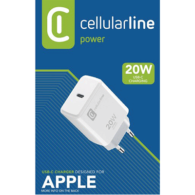 Cellularline 20W Apple Şarj Adap