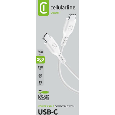 Cellularline 2M USB-A USB-C Kablo