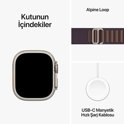 Apple Watch Ultra2GPS+Cell49mmİndigL