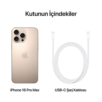 Apple iPhone 16 Pro Max | Vodafone | Faturaya Ek Akıllı Telefonlar