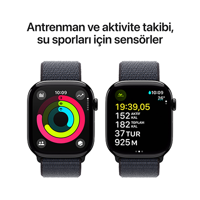Apple Watch 10 GPS 42mm-BK Ink SL | Vodafone | Faturaya Ek Akıllı