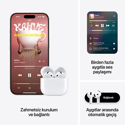 Apple AirPods 4 ANC | Vodafone | Faturaya Ek Akıllı Aksesuarlar