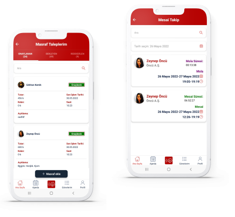 Masraf Yönetimi ile personelinize ait masraf işlemlerinizi tek ekranda yönetin