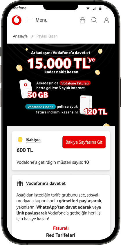 Kupon Kodunu ya da Linkini Paylaş