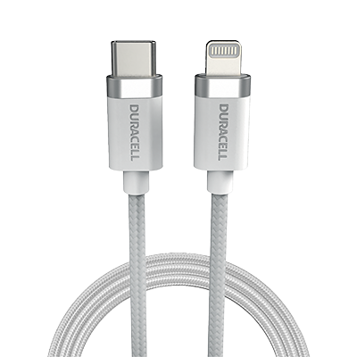 Duracell USB9012W 1M USB-C to Lightning