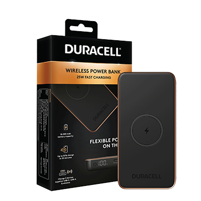 Duracell DRPB3040A 10000mAh Wire.P.Bank