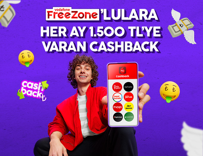 Sevilen oyun markalarında Cashback!