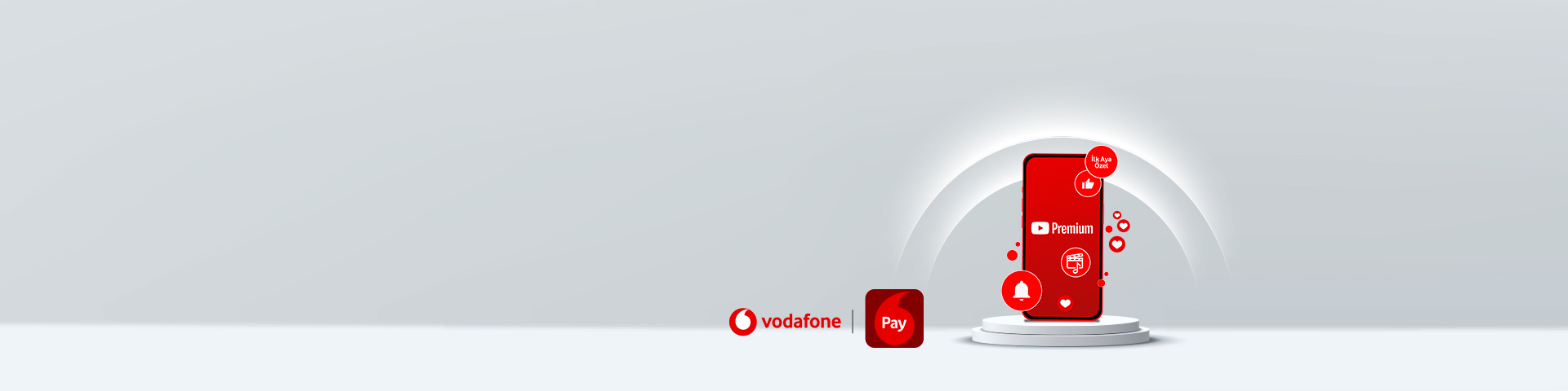 Vodafone Pay Mobil Ödeme ile YouTube Premium kampanyası