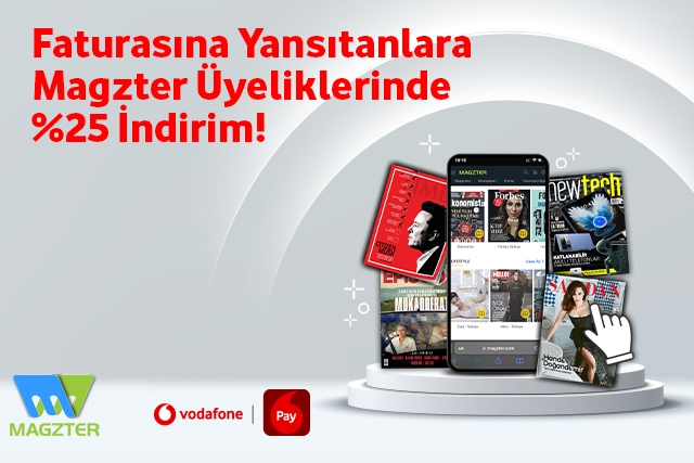 Faturasına yansıtanlara Magzter üyeliklerinde %25 indirim