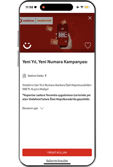 «Fırsatı Kullan» butonuna tıklayarak kupon kodunuzu alabilirsiniz.
