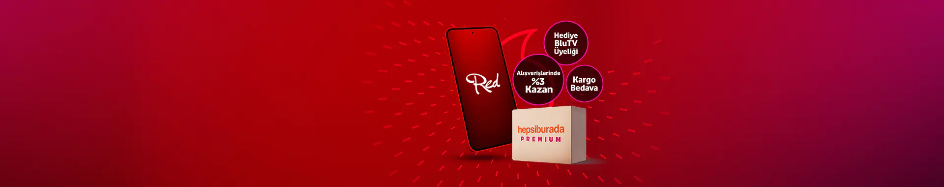 Redlilere özel Hepsiburada Premium hediyesi