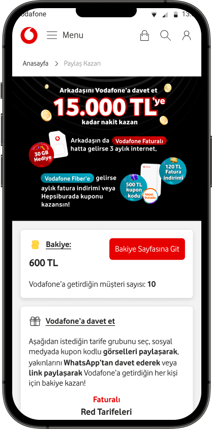 Kupon Kodunu ya da Linkini Paylaş